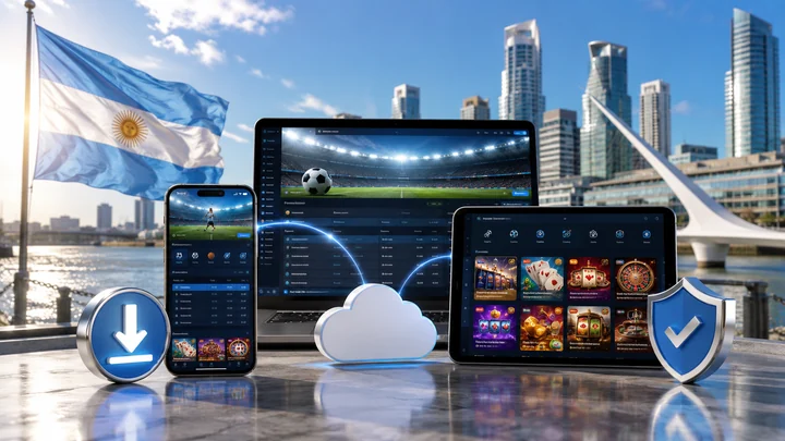 Version movil de apuestas y casino en Argentina