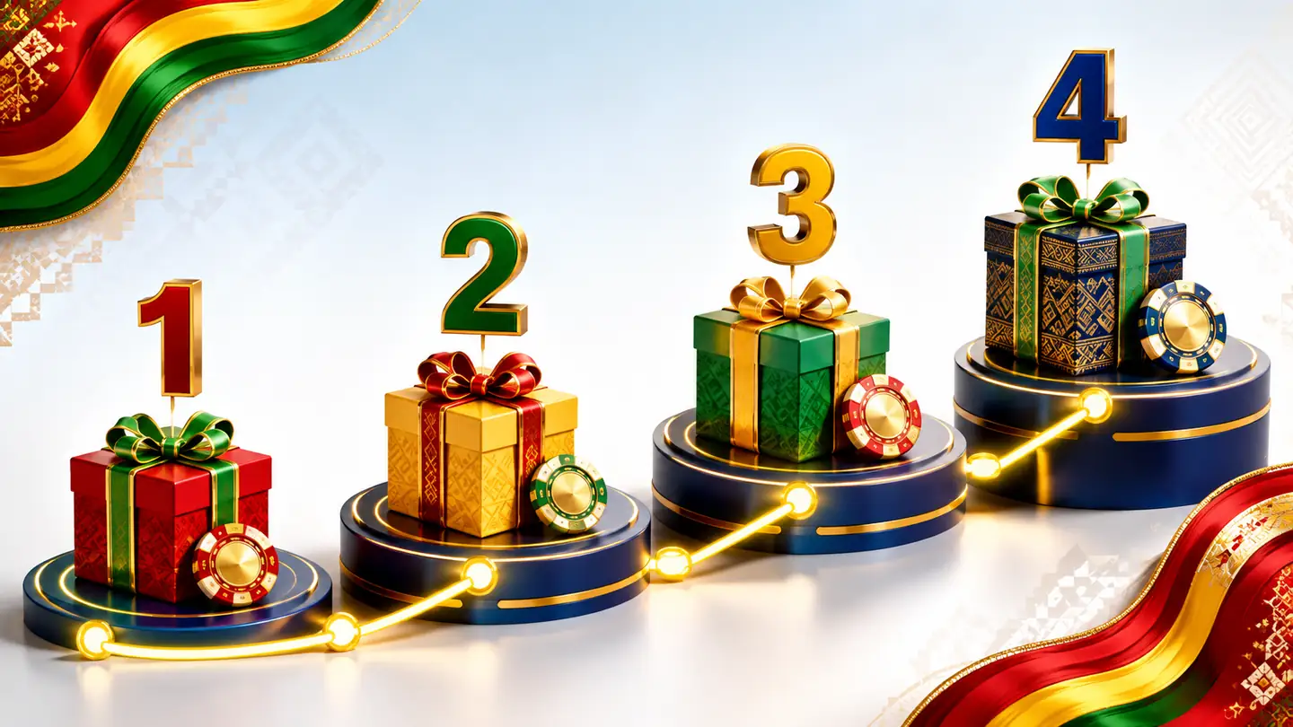 Cuatro depósitos del bono de casino 1xBet Bolivia
