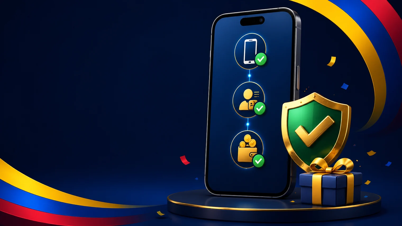 Registro de cuenta y revisión del bono de 1xBet Colombia