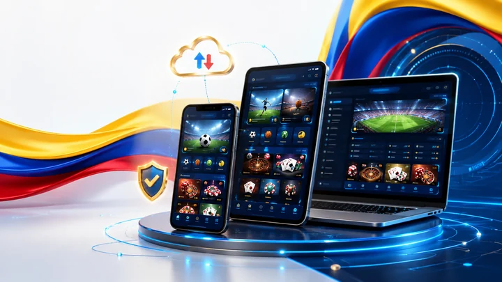 Aplicación móvil y versión web de 1xBet Colombia