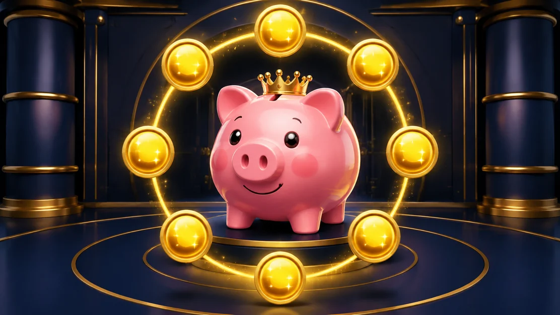Piggy Cash Hold and Win tragamonedas con alcancía