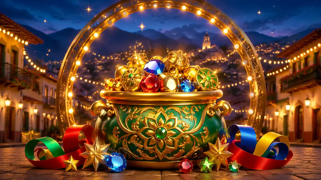 Jingle Pot tragamonedas festiva con premios y campanas