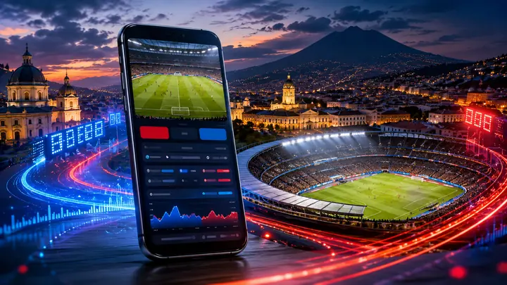 Apuestas en vivo desde un telefono en Ecuador