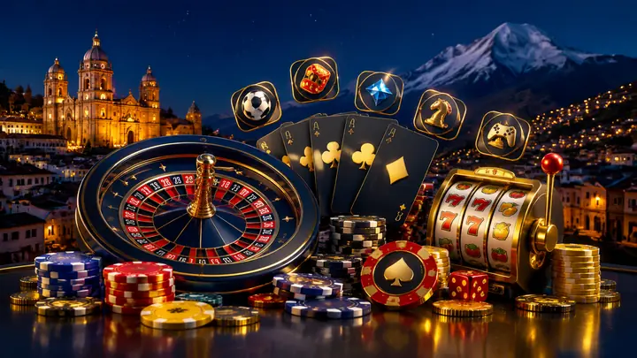 Juegos de casino online disponibles para usuarios de Ecuador