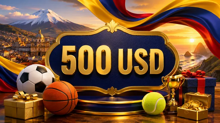 Paquete deportivo de bienvenida de hasta 500 USD