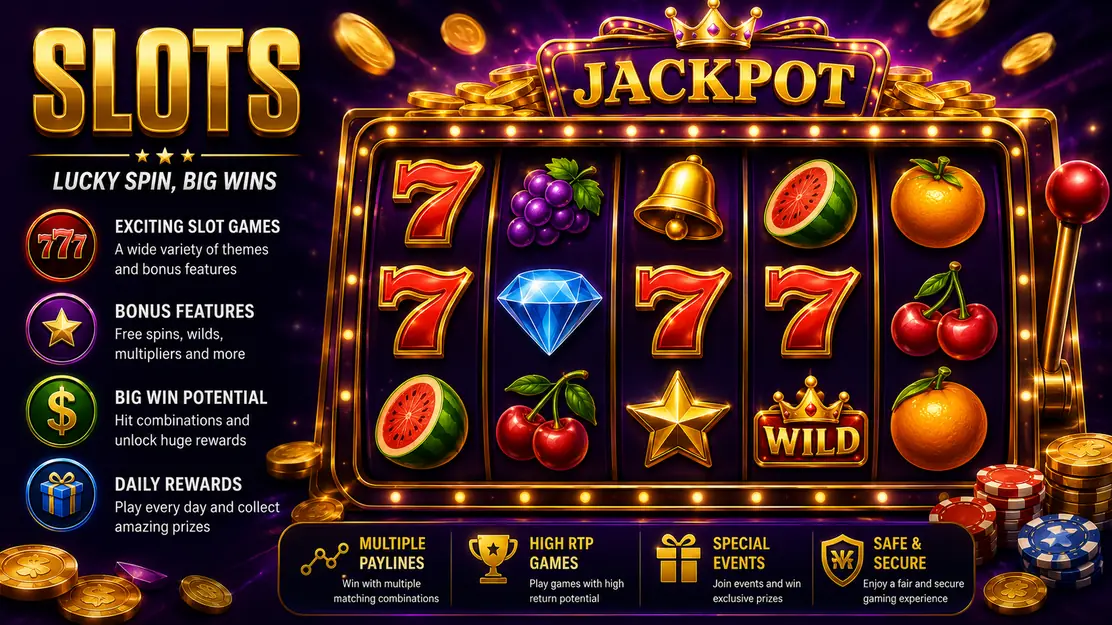 Online slots banner