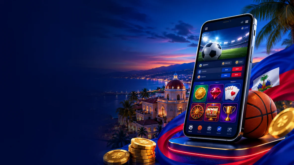 Gid 1xBet Ayiti ak paryaj espòtif kazino ak aksè sou telefòn