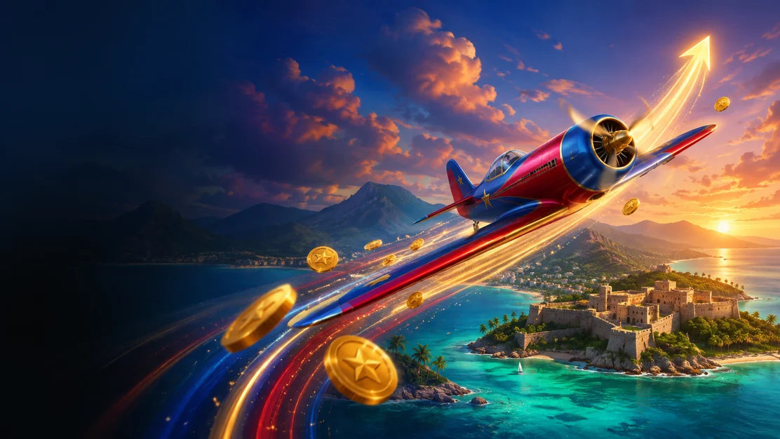 Aviatrix jwet crash ak avyon sou telefon