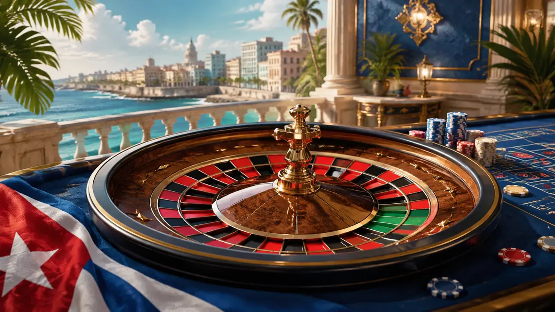 Ruleta europea online con rueda de un cero y fichas
