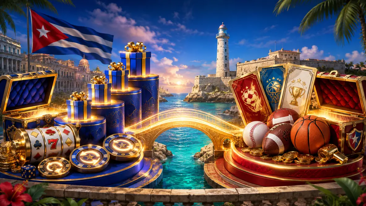 Comparacion de bono de casino y bono deportivo 1xBet Cuba