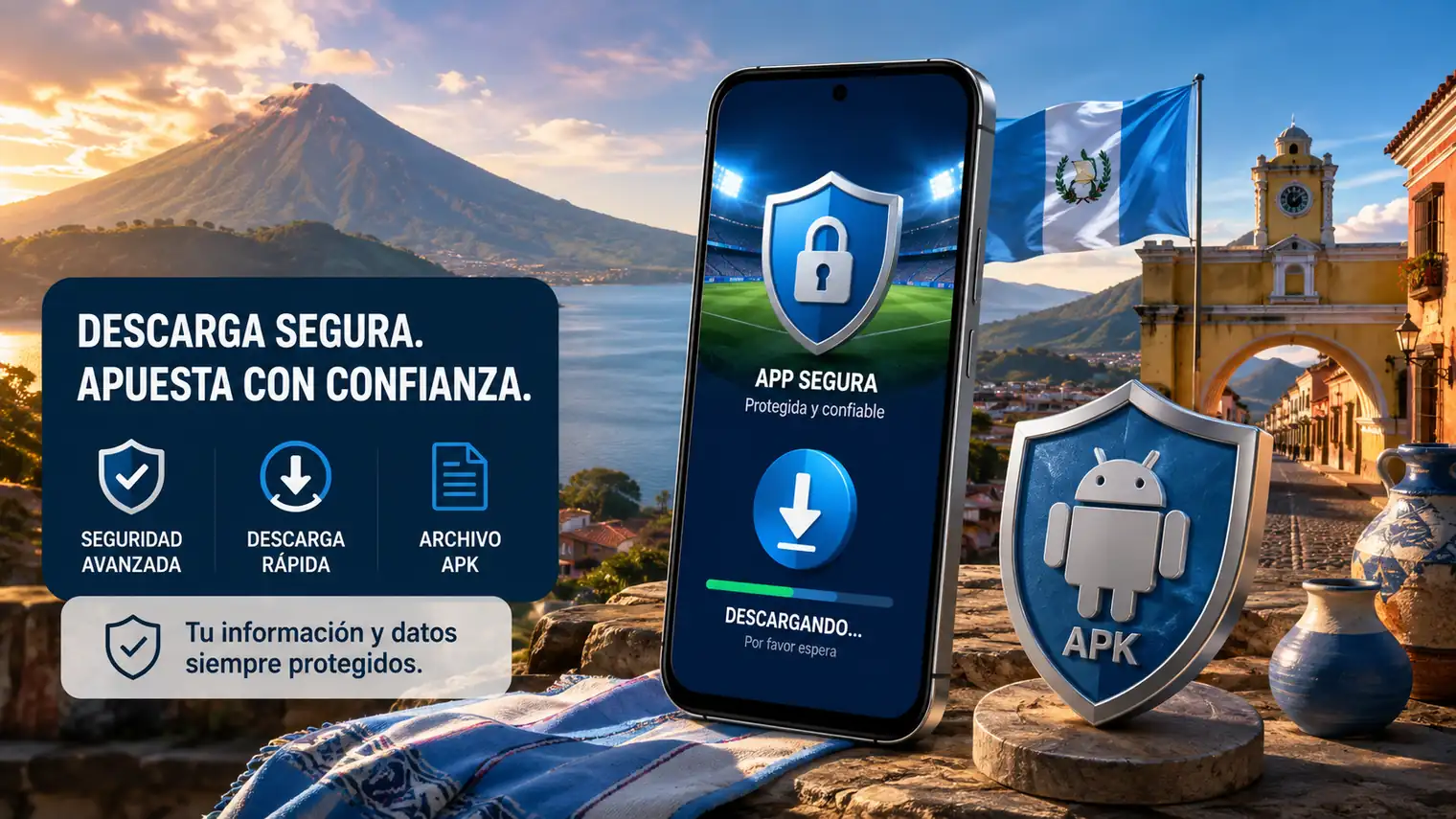 Descarga segura de 1xBet APK y acceso movil desde Guatemala