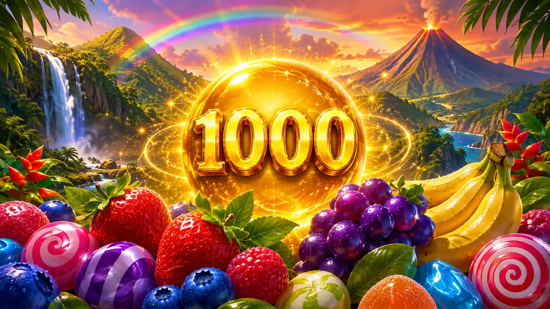 Slot de dulces y frutas inspirado en Sweet Bonanza 1000