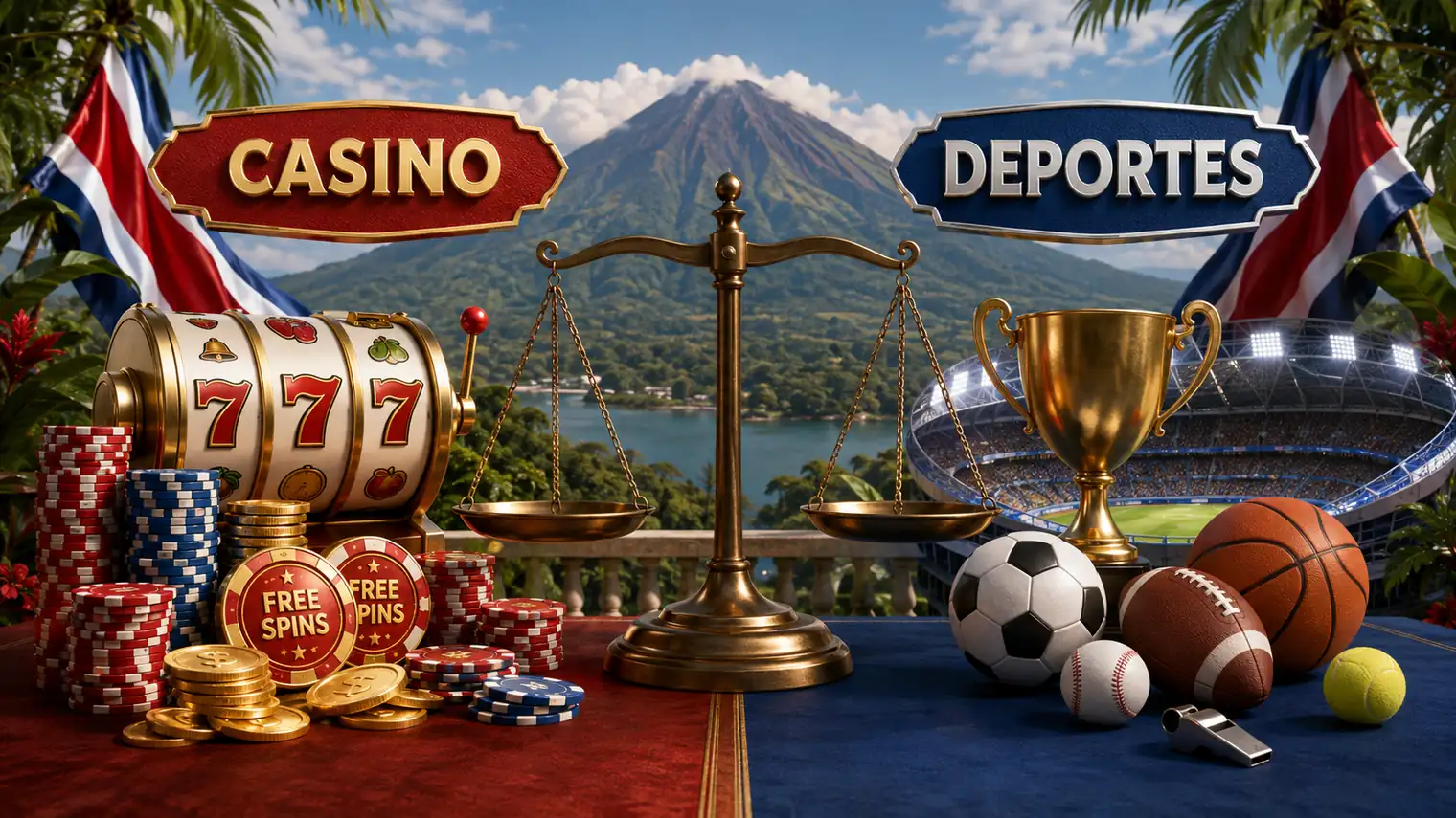 Comparacion del bono de casino y del bono deportivo