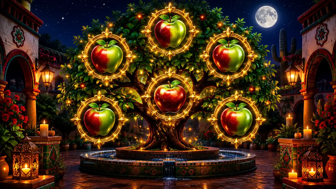 Magic Apple Hold and Win tragamonedas de manzanas magicas