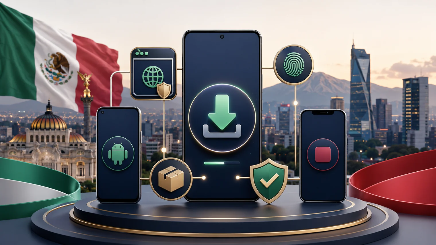 Descarga segura de la APK y app de 1xBet Mexico