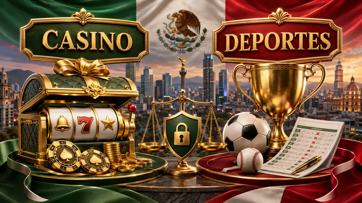 Comparacion del bono de casino y el bono deportivo de 1xBet Mexico