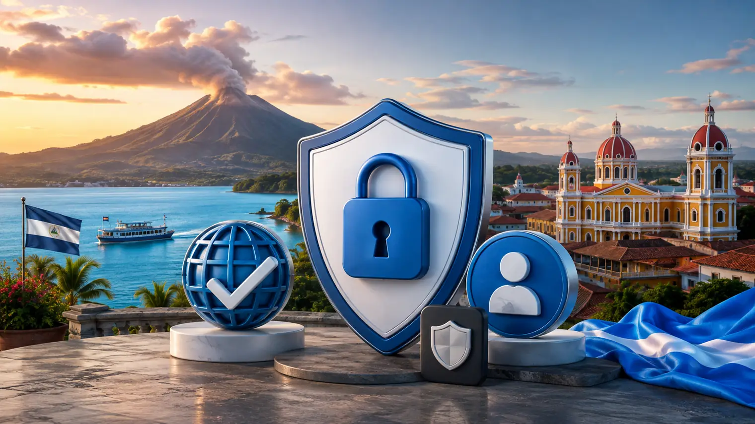 Proteccion de cuenta dominio verificado y seguridad para Nicaragua