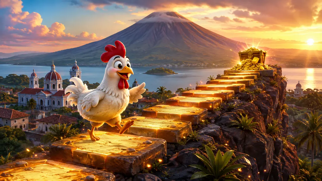 1x Chicken Road con recorrido progresivo