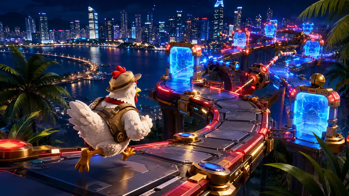 Chicken Road 2.0 con ruta renovada y obstaculos