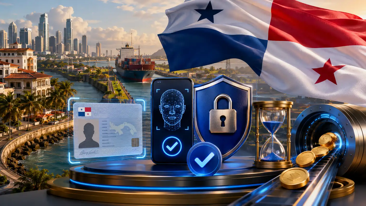 Verificacion KYC proteccion de cuenta y retiro en Panama