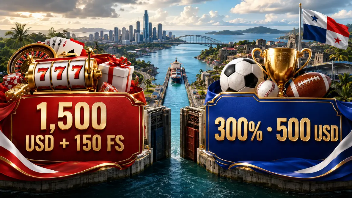 Bonos de bienvenida de casino y deportes para Panama