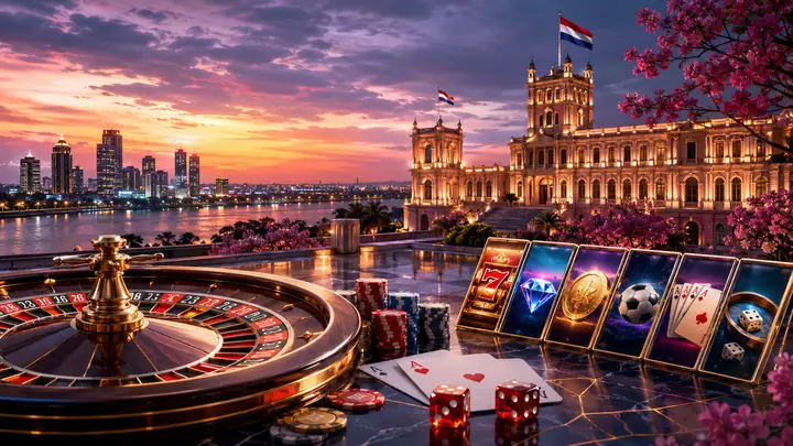 Casino online con tragamonedas y juegos de mesa para Paraguay