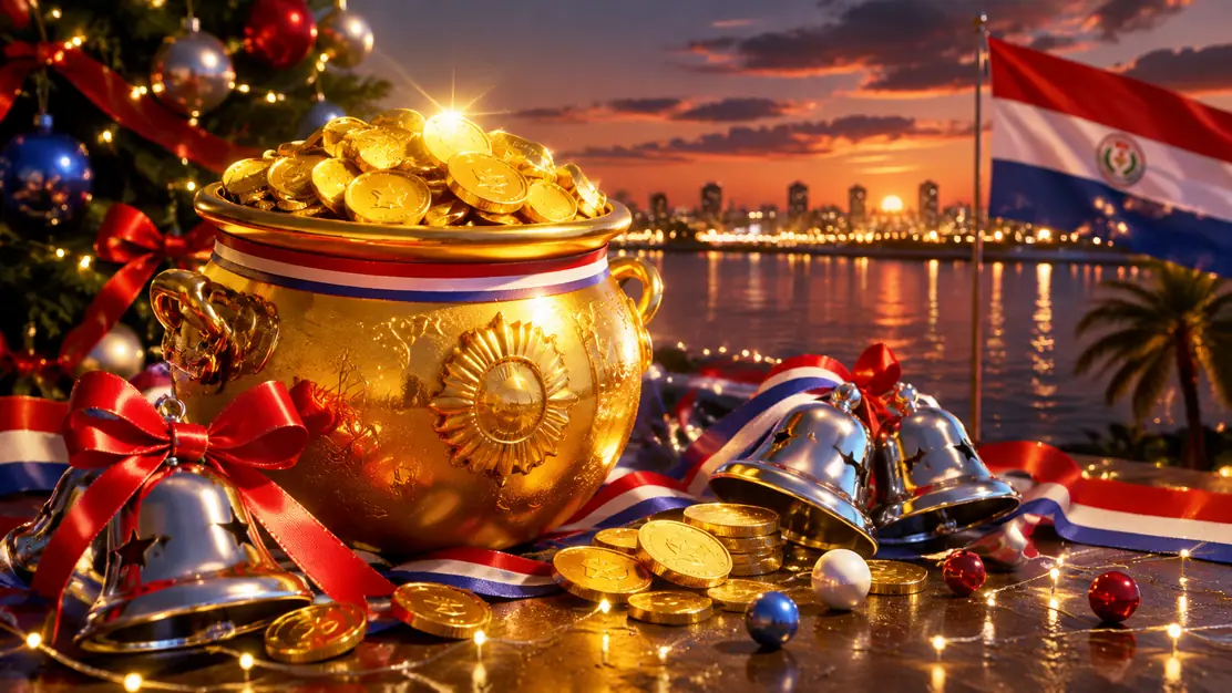 Jingle Pot con campanas y olla de monedas