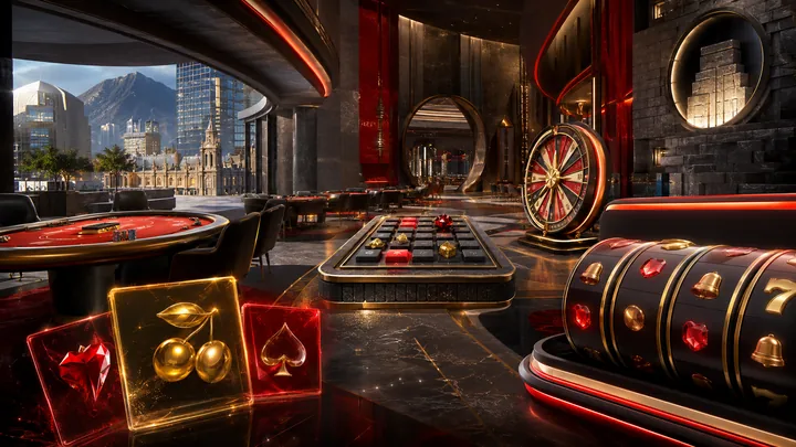 Lobby de casino online con juegos rapidos y tragamonedas