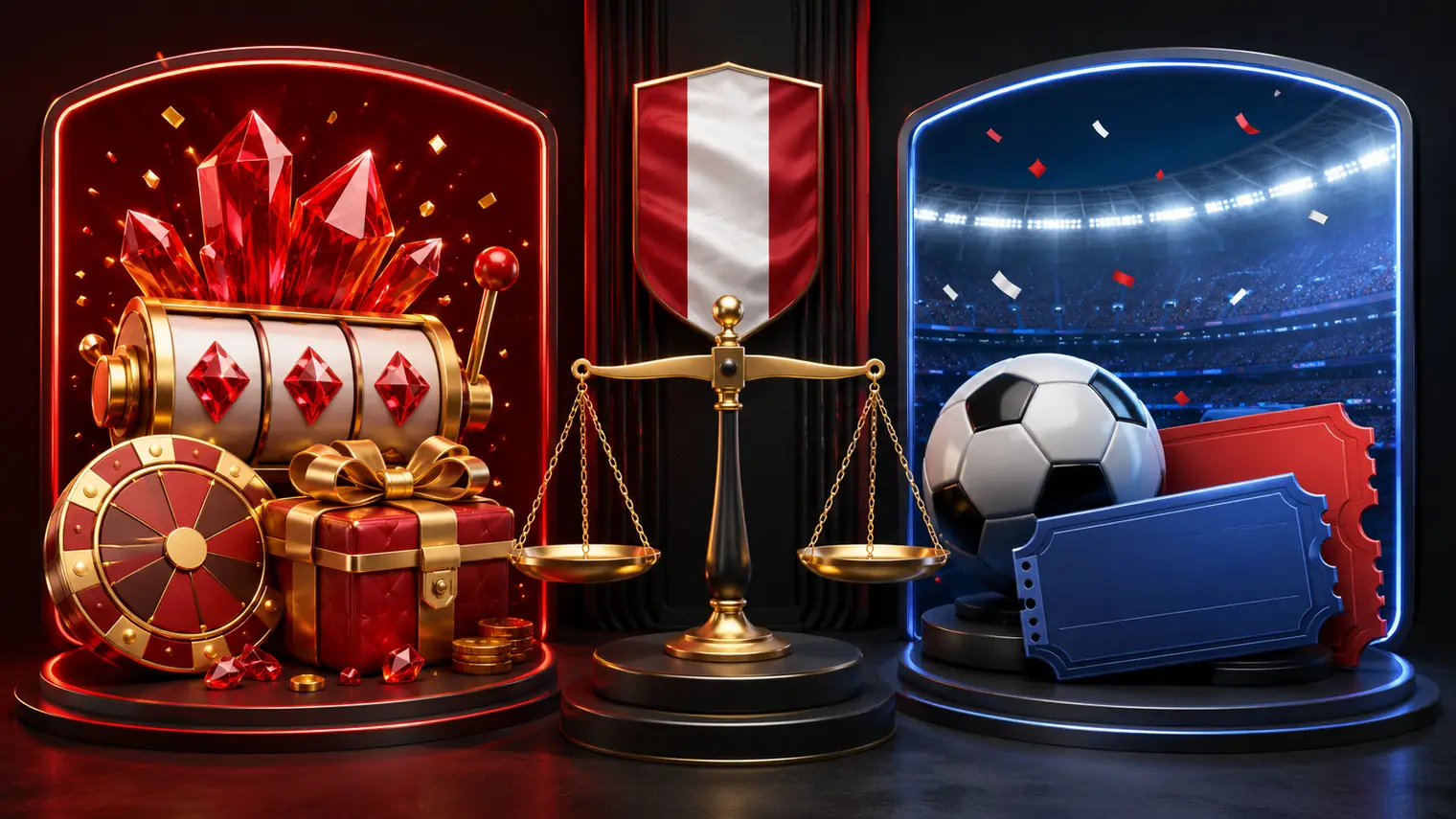 Comparacion visual entre promocion de casino y de deportes