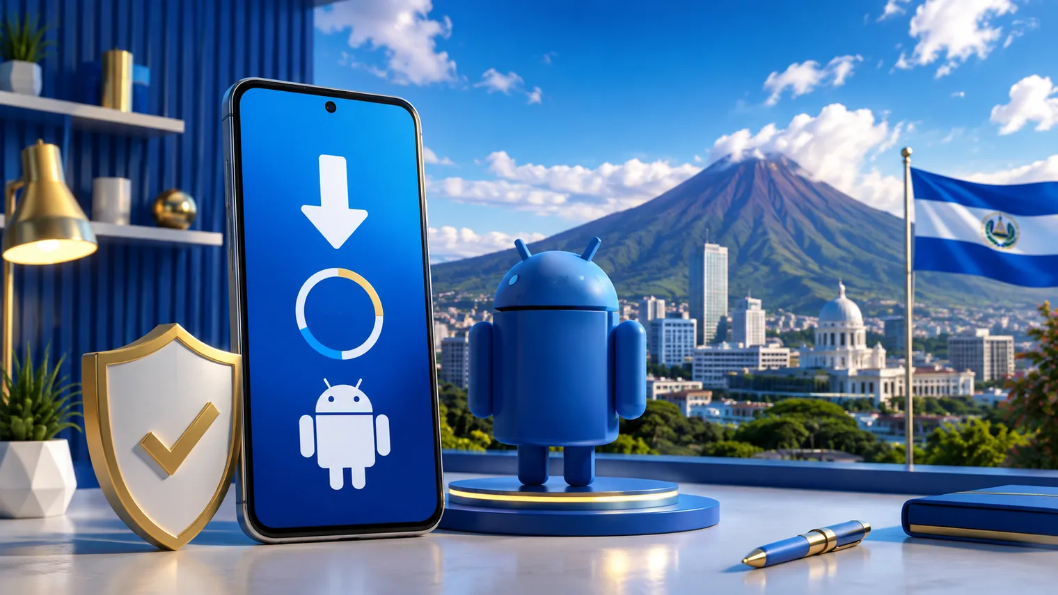 Descarga segura de la APK para Android en El Salvador