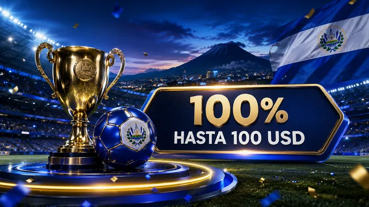 Bono deportivo del 100 por ciento hasta 100 USD