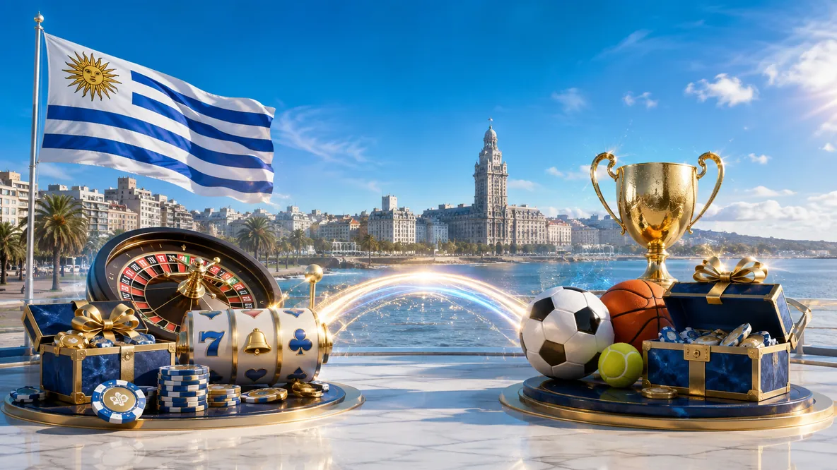 Comparacion de bonos de casino y deportes para Uruguay expresados en UYU