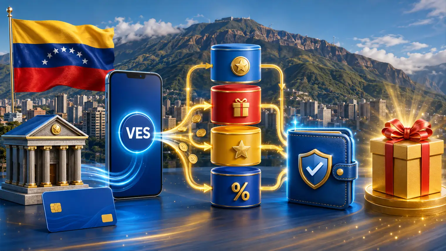 Deposito en VES y acreditacion de bonos para Venezuela